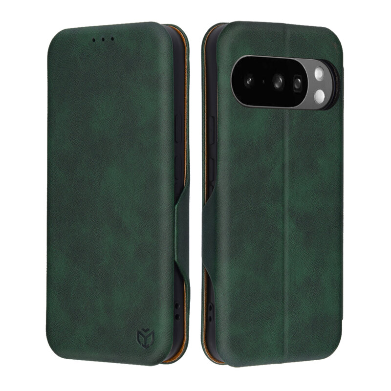 Husa 360° Google Pixel 10 Pro Techsuit Safe Wallet Plus, verde