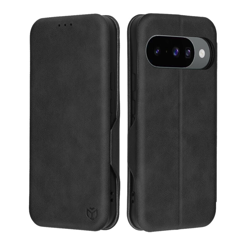 Husa 360° Google Pixel 10 Techsuit Safe Wallet Plus, negru