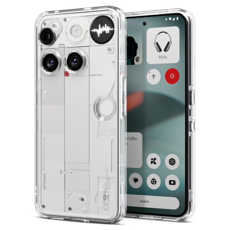 Husa Nothing Phone (3) Spigen Ultra Hybrid, transparenta