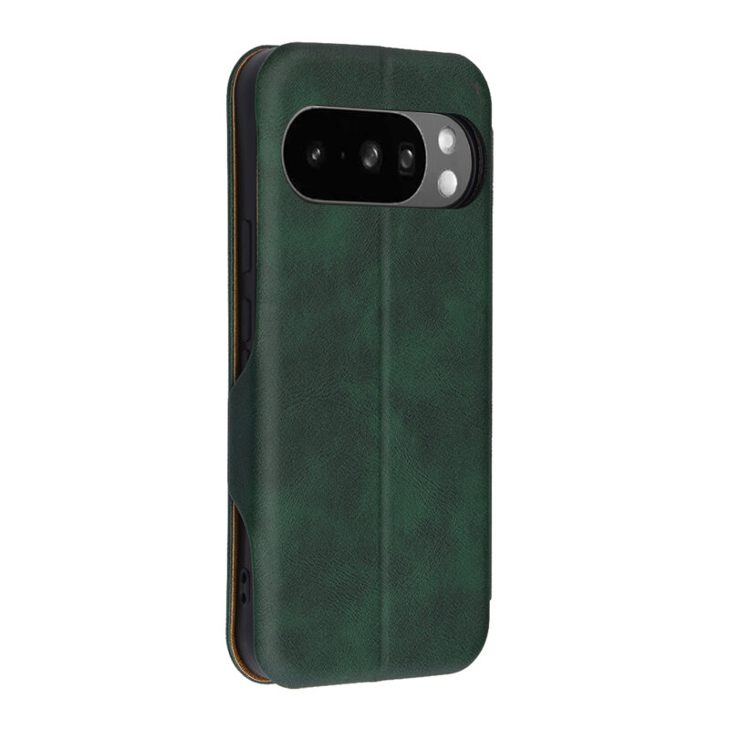 Husa 360° Google Pixel 10 Pro XL Techsuit Safe Wallet Plus, verde