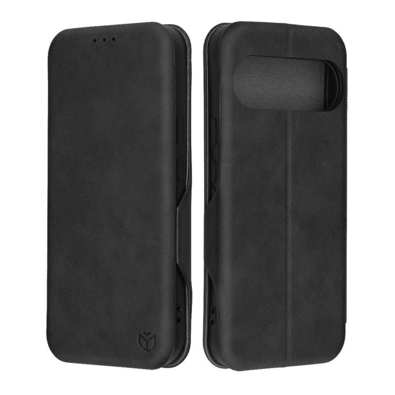 Husa 360° Google Pixel 10 Pro XL Techsuit Safe Wallet Plus, negru