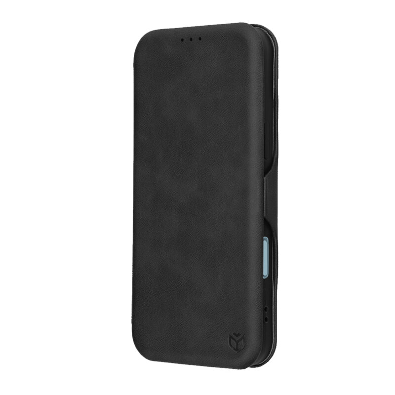 Husa 360° iPhone 17 Pro Techsuit Safe Wallet Plus, negru