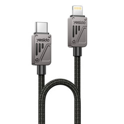 Cablu incarcare rapida Type-C la Lightning 27W Yesido CA195, 1.2m