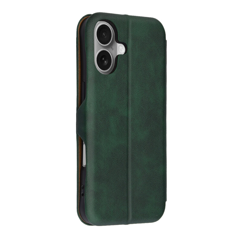 Husa 360° iPhone 17 Techsuit Safe Wallet Plus, verde