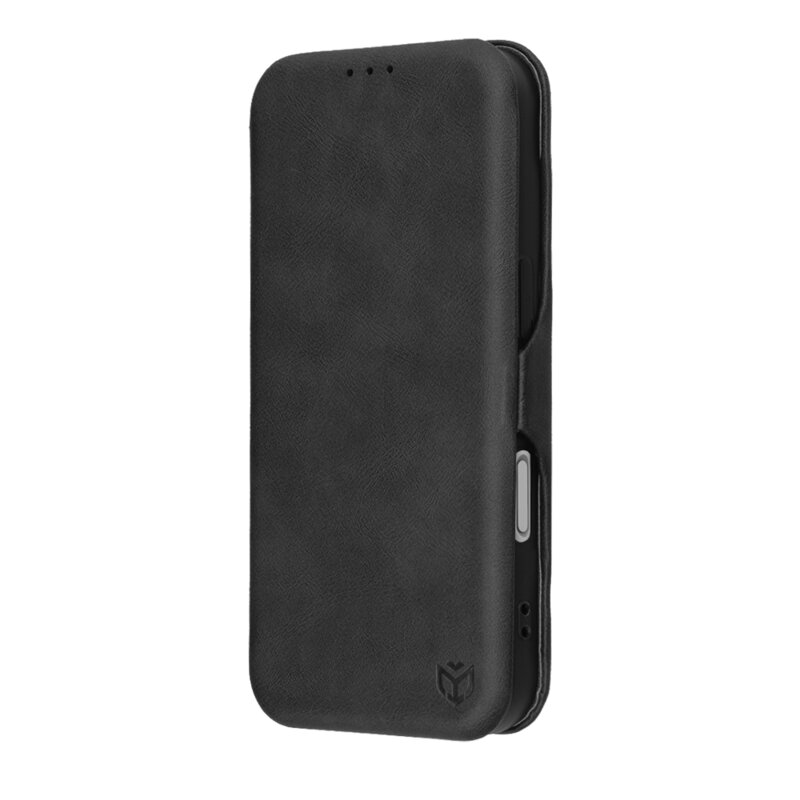 Husa 360° iPhone 17 Techsuit Safe Wallet Plus, negru