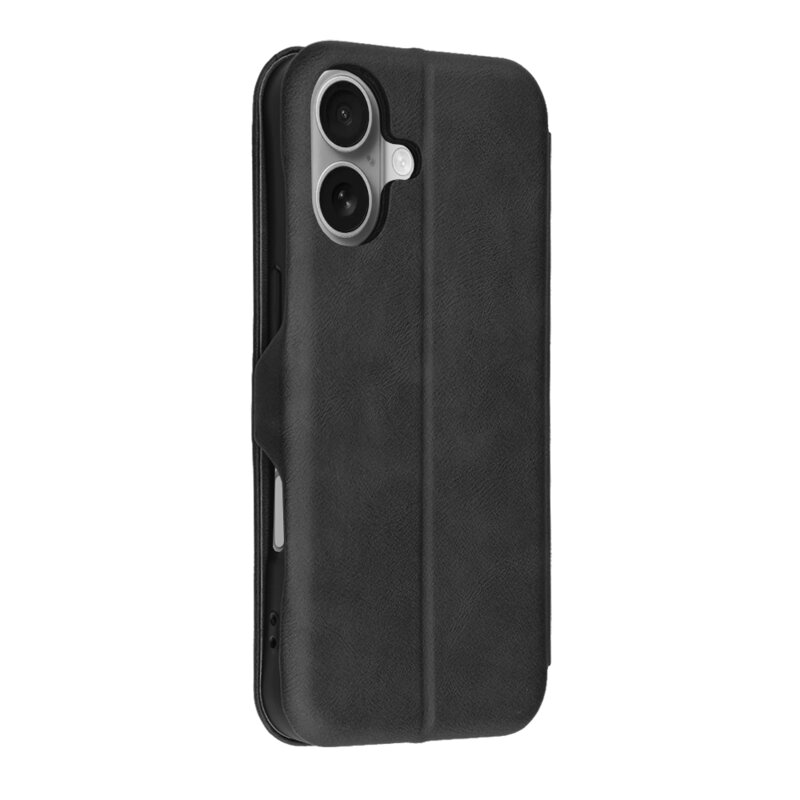 Husa 360° iPhone 17 Techsuit Safe Wallet Plus, negru