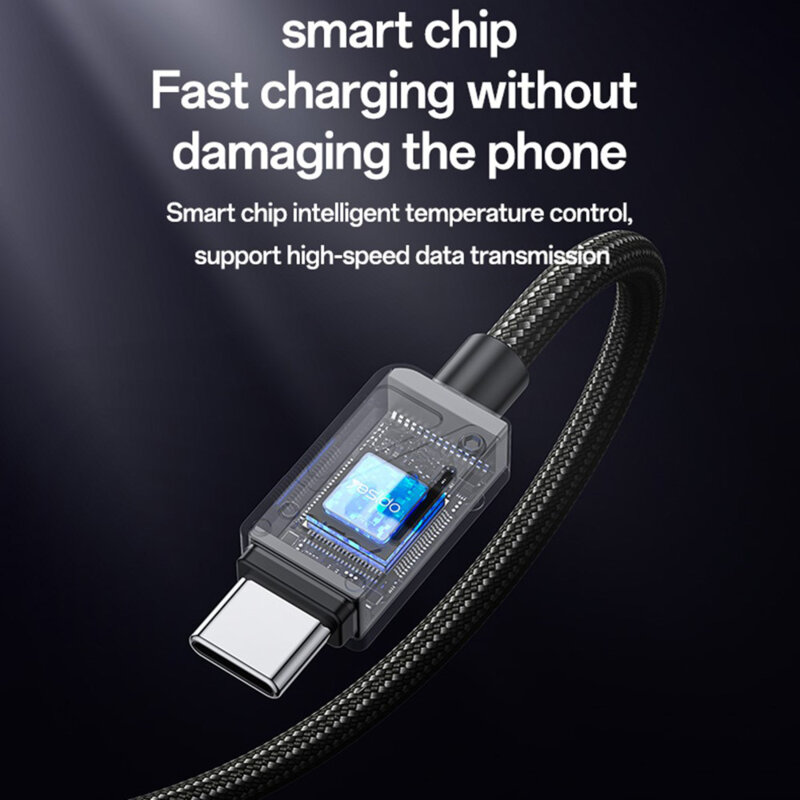 Cablu incarcare rapida USB, Type-C 18W Yesido CA135C, 1.2m