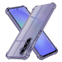 Husa Samsung Galaxy A36 5G Techsuit Shockproof Clear Silicone, fumuriu