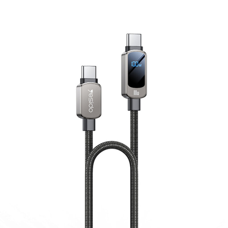 Cablu Type-C Super Fast Charging 100W, 5A Yesido CA179, 1.2m
