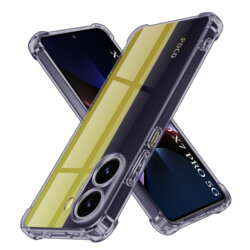 Husa Xiaomi Poco X7 Pro Techsuit Shockproof Clear Silicone, fumuriu
