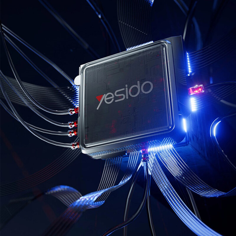 Hub Type-C la USB, USB-C, DP, PD100W, 4K, 5in1 Yesido, HB23