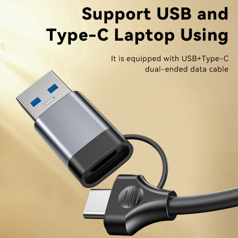 Hub USB, Type-C la USB, USB-C, RJ45 PD100W, 5Gbps Yesido, HB21