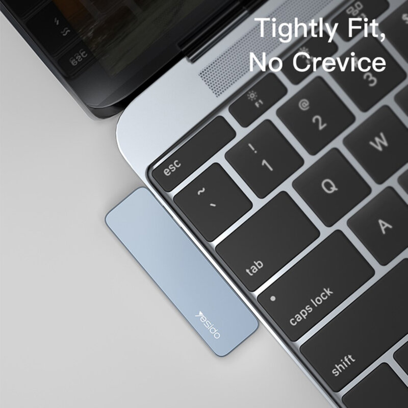 Hub 2x Type-C la 3x USB, USB-C, SD/TF, 5Gbps Yesido, HB10