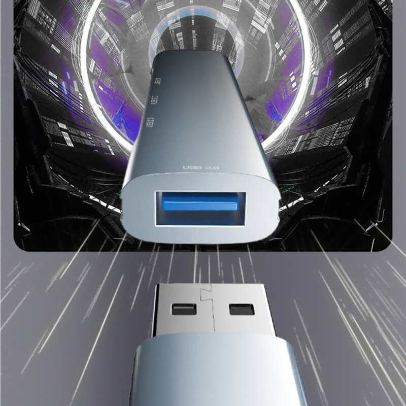 Docking Station USB la 4x USB Yesido, 5Gbps, HB18