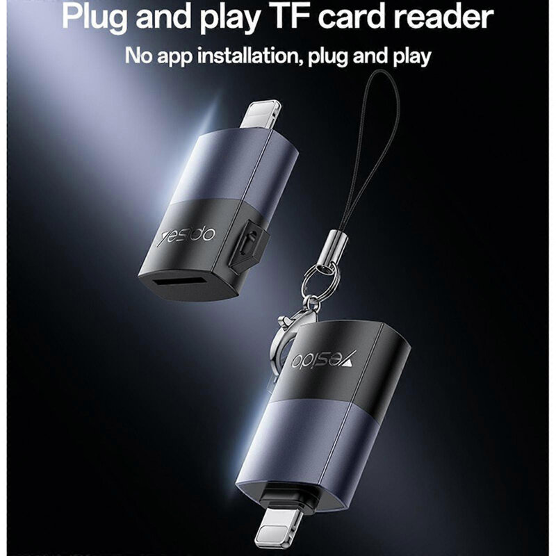Adaptor Lightning la TF pentru iPhone, iPad Yesido, GS38