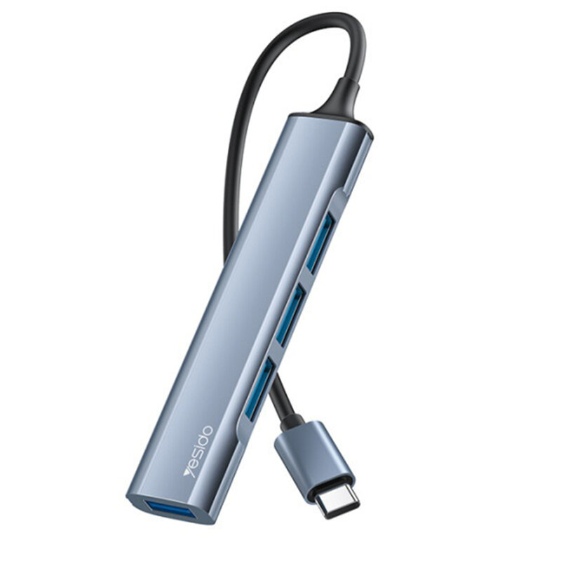 Docking Station Type-C la 4x USB Yesido, 5Gbps, HB17