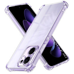 Husa Oppo Reno13 F 5G Techsuit Shockproof Clear Silicone, transparenta