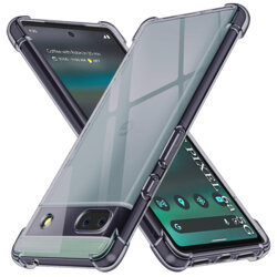 Husa Google Pixel 6a Techsuit Shockproof Clear Silicone, fumuriu