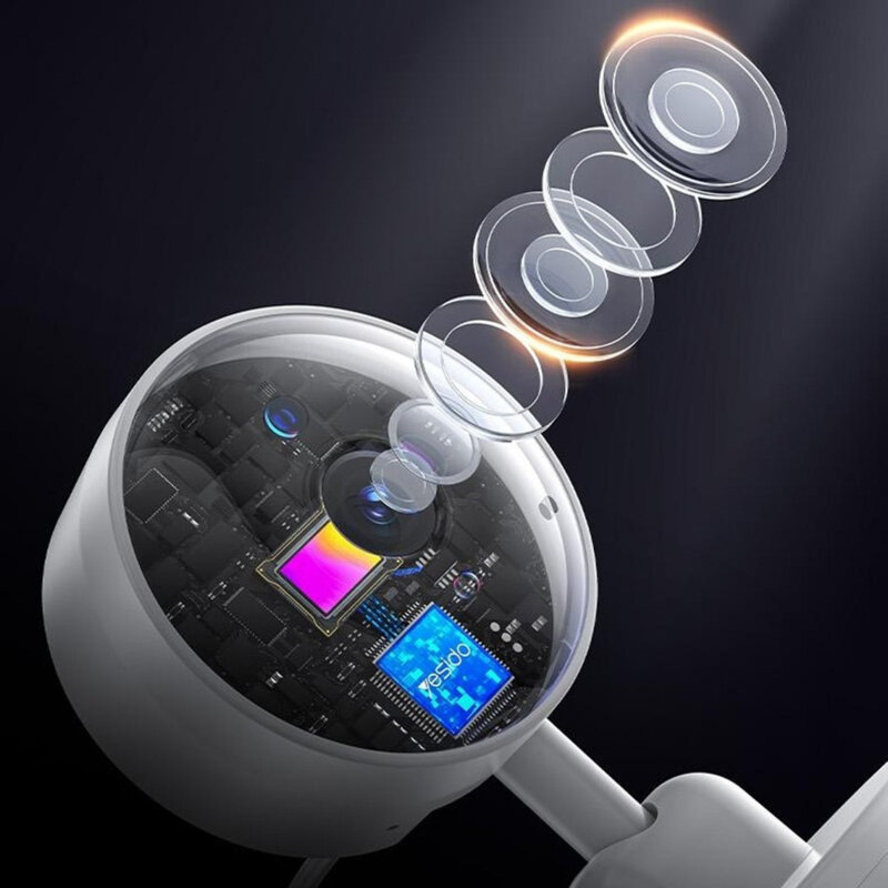 Monitor bebelus pentru supraveghere copii Yesido, KM26, alb