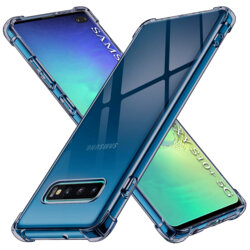 Husa Samsung Galaxy S10 Plus Techsuit Shockproof Clear Silicone, fumuriu