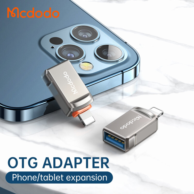 Adaptor OTG USB3.0 la Lightning Mcdodo, 3A, OT-8600