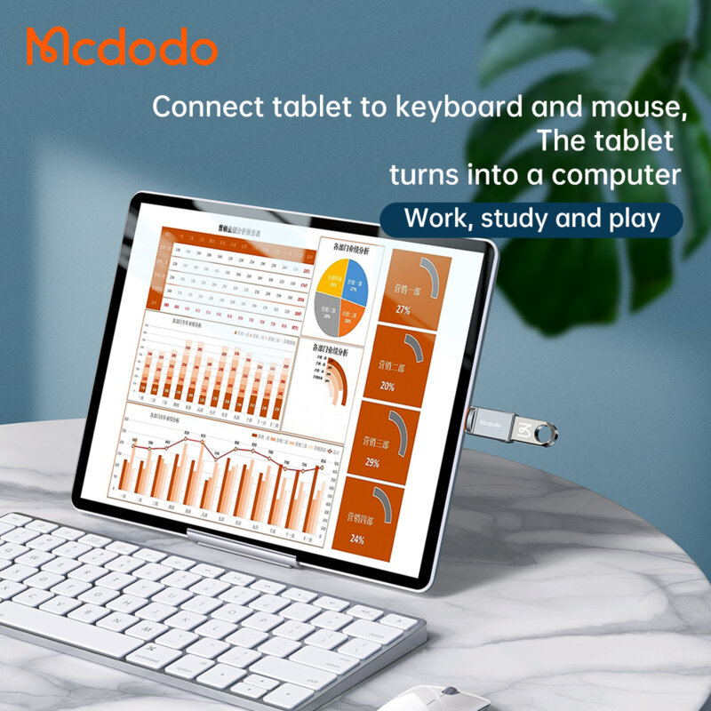Adaptor OTG USB3.0 la Lightning Mcdodo, 3A, OT-8600