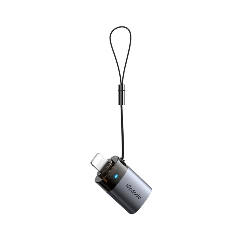 Adaptor OTG USB la Lightning cu lanyard Mcdodo, LED, OT-7390