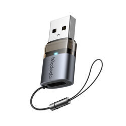 Adaptor OTG Type-C la USB3.0 cu lanyard Mcdodo, LED, OT-7580