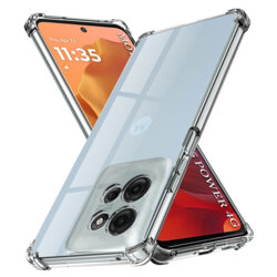 Husa Motorola Moto G15 Power Techsuit Shockproof Clear Silicone, transparenta