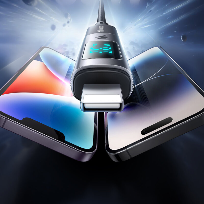 Adaptor OTG Type-C la Lightning, 36W, display Mcdodo, OT-6100