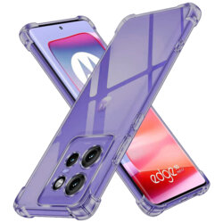 Husa Motorola ThinkPhone 25 Techsuit Shockproof Clear Silicone, fumuriu