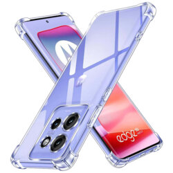 Husa Motorola ThinkPhone 25 Techsuit Shockproof Clear Silicone, transparenta