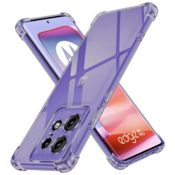 Husa Motorola Edge 50 Pro Techsuit Shockproof Clear Silicone, fumuriu