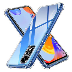Husa Xiaomi Redmi Note 11 Pro 4G Techsuit Shockproof Clear Silicone, transparenta