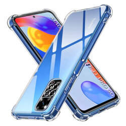 Husa Xiaomi Redmi Note 11 Pro 5G Techsuit Shockproof Clear Silicone, transparenta