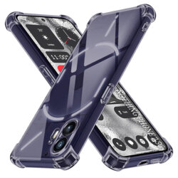 Husa Nothing Phone (2) Techsuit Shockproof Clear Silicone, fumuriu