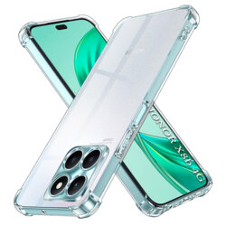 Husa Honor X8b Techsuit Shockproof Clear Silicone, transparenta