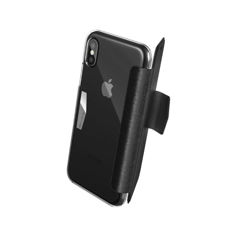 Husa Apple iPhone XS X-Doria Engage Folio - Negru