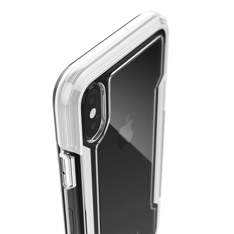Husa Apple iPhone XS X-Doria Defense Clear - White