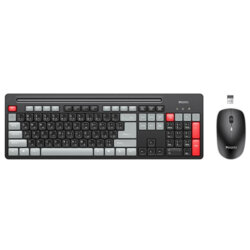 Kit tastatura si mouse wireless 2.4GHz Yesido KB43, negru