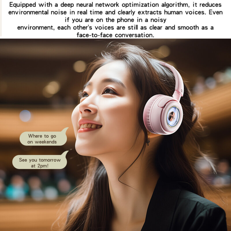 Casti Bluetooth pentru copii, over-ear Yesido EP06, 400mAh, negru