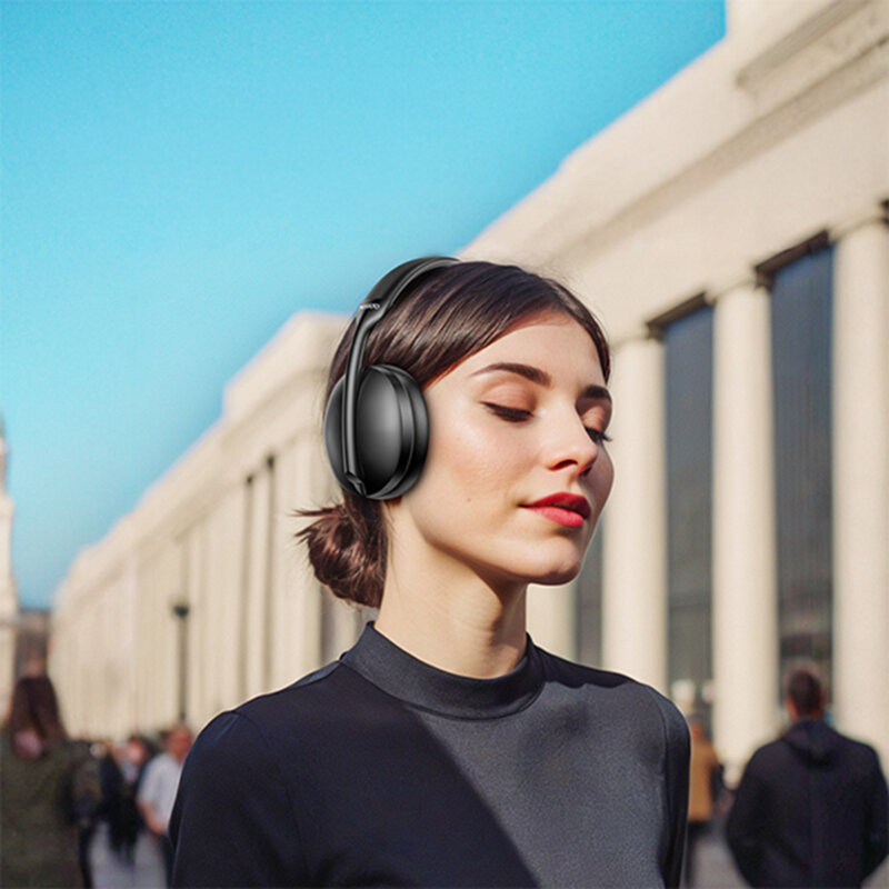 Casti Bluetooth over-ear Noise Cancelling Yesido EP08, 500mAh
