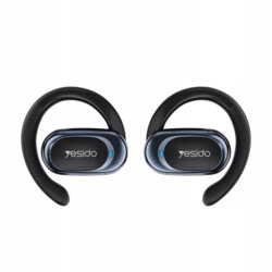 Casti wireless open-ear Yesido YSP13, LED, 600mAh, negru