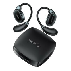 Casti Bluetooth open-ear Yesido YSP19 BL, Type-C, 400mAh, negru