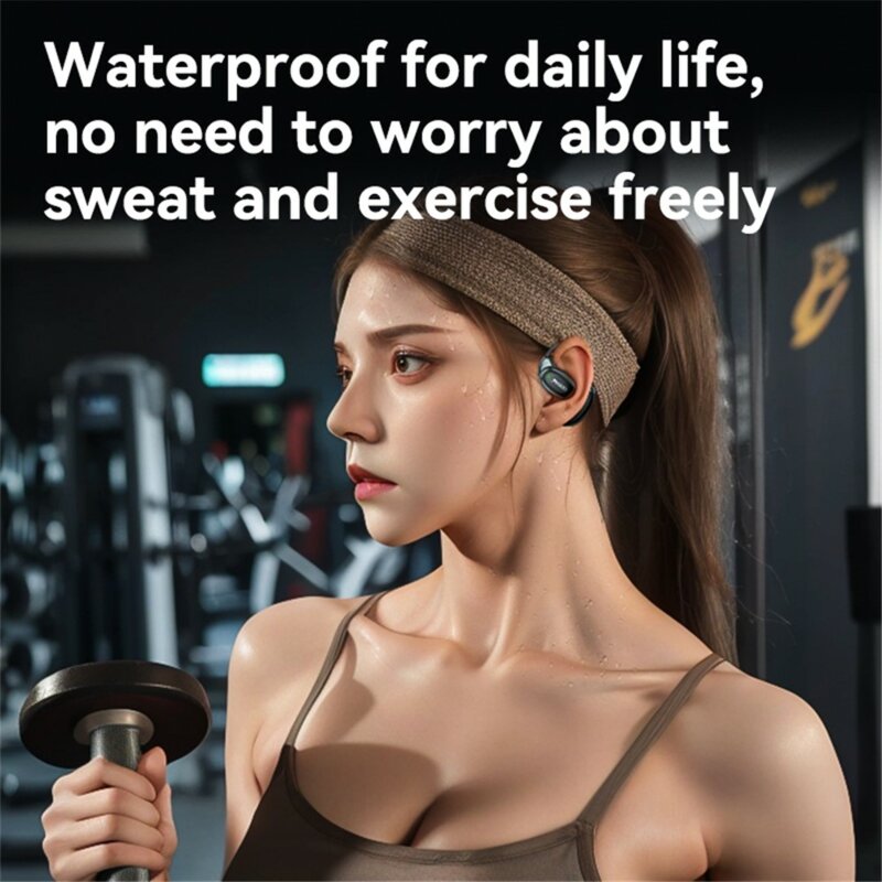 Casti Bluetooth open-ear Yesido YSP19 WH, Type-C, 400mAh, alb