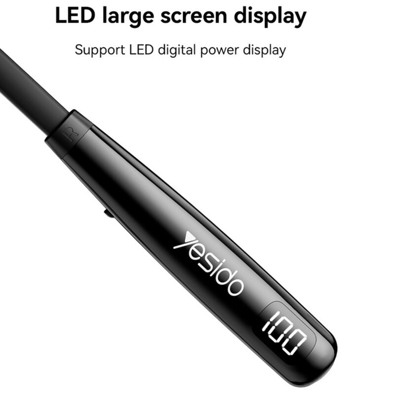 Casti sport cu banda pentru gat Yesido YSP22, 500mAh, negru