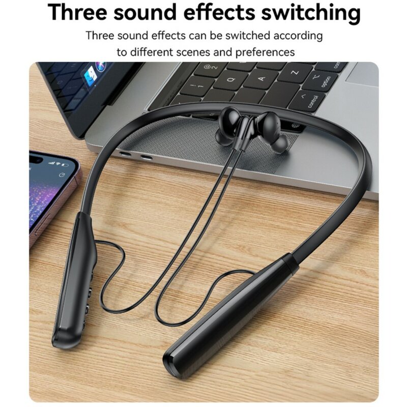 Casti sport cu banda pentru gat Yesido YSP22, 500mAh, negru