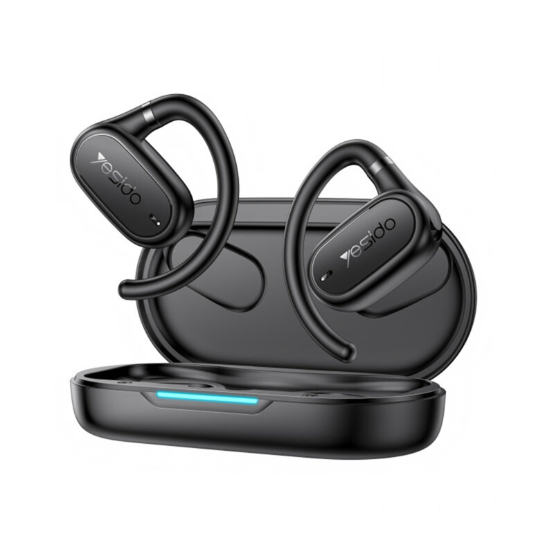 Casti waterproof open-ear Yesido YSP25, 600mAh, negru