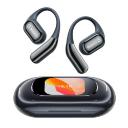 Casti open-ear Bluetooth 5.4 Yesido YSP26, LCD, 500mAh, negru