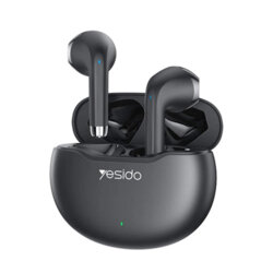 Casti Bluetooth half-in-ear Noise Cancelling TWS21, 320mAh, negru